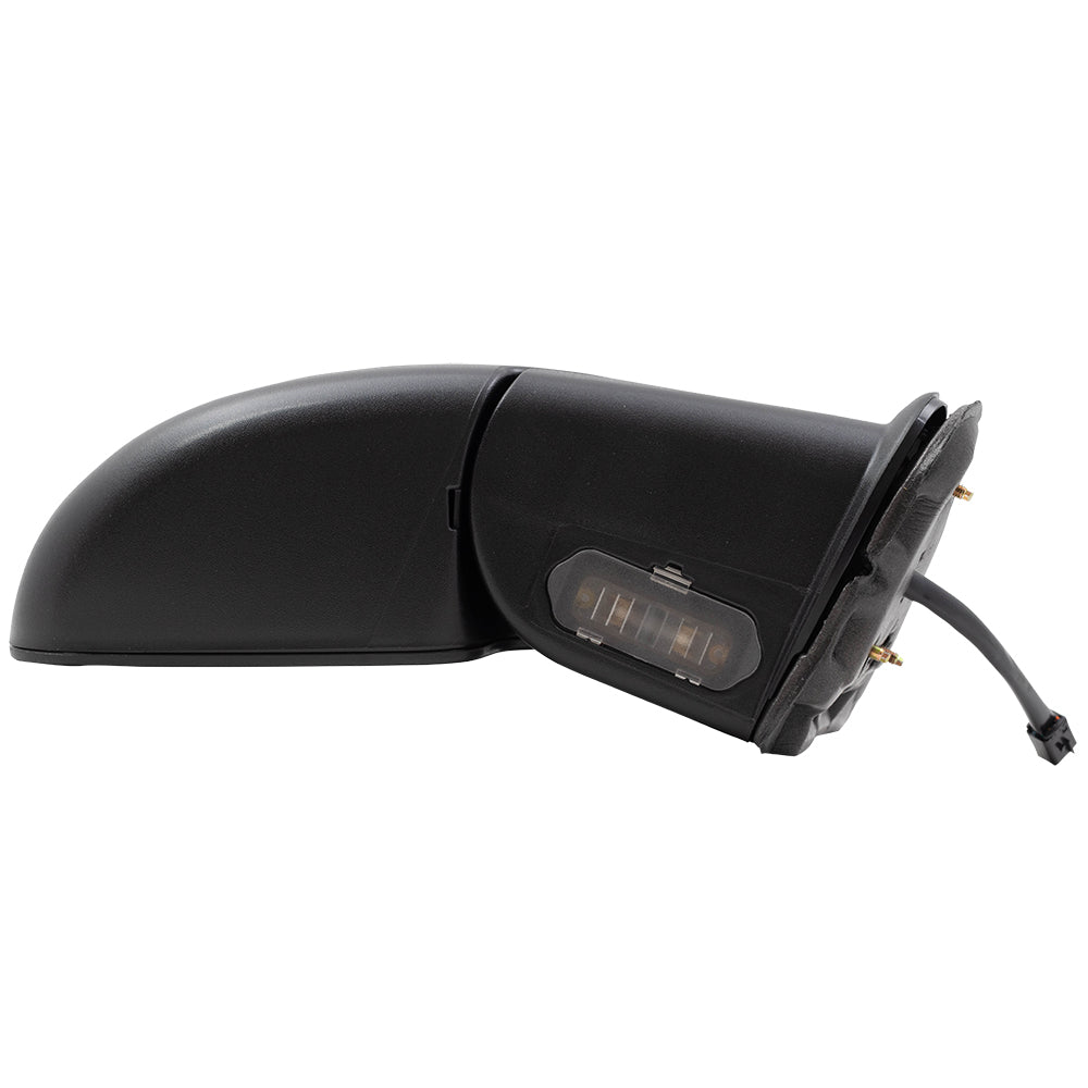 Replacement Driver and Passenger Set Power Side Door Mirrors Heated Puddle Lamp Compatible with 00-06 Tahoe 15179836 15179835
