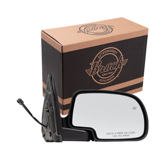 Replacement Passenger Power Side Door Mirror Heated Puddle Lamp Compatible with 00-06 Tahoe 15179835