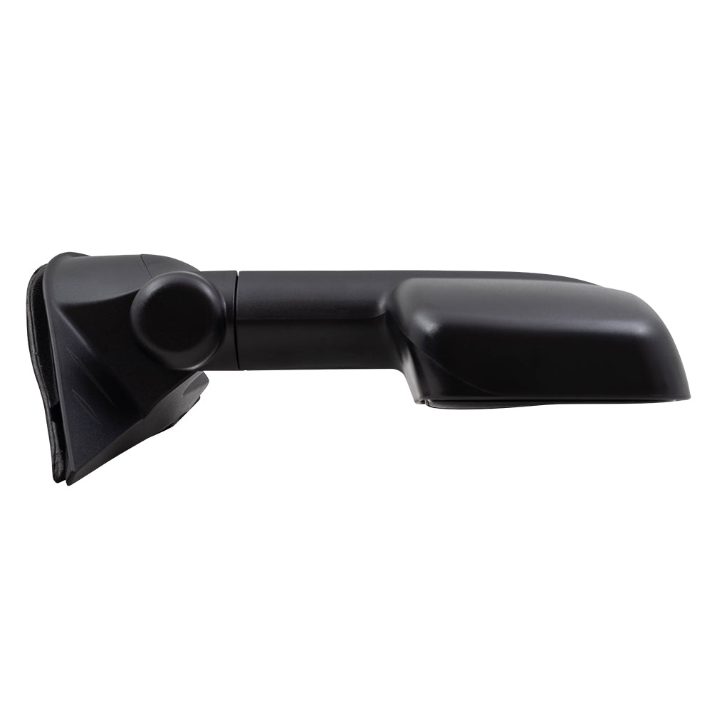 Brock Replacement Set Power Tow Side Telescopic Mirrors Heated Signal on Glass Compatible with 2007-2014 Silverado Sierra Escalade Tahoe Yukon