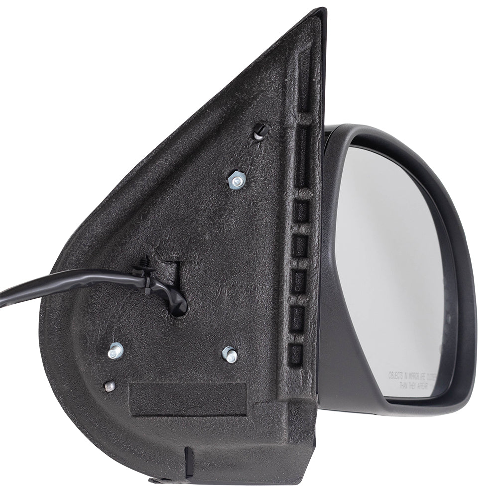 Power Door Mirror Power Folding-Smooth Black Cap-Heat-Signal On Glass-Memory-Puddle Light Without Blind Spot Detection-Auto Dimming Driver Left Passenger Right Set For 2007-2014 Silverado/Sierra 2007-2014 GM Full Size SUV 2007-2013 Avalanche/Escalade EXT