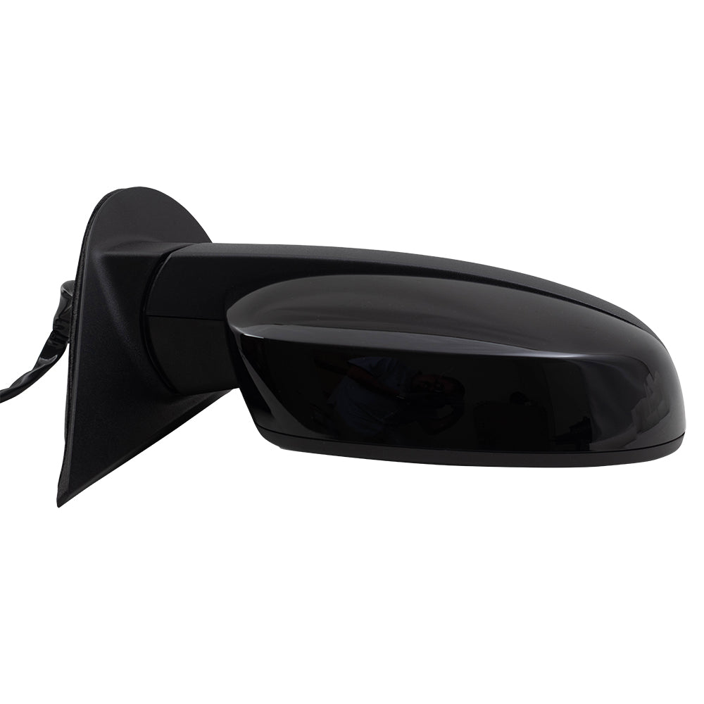 Power Door Mirror Power Folding-Smooth Black Cap-Heat-Signal On Glass-Memory-Puddle Light Without Blind Spot Detection-Auto Dimming Passenger Right For 2007-2014 Silverado/Sierra 2007-2014 GM Full Size SUV 2007-2013 Avalanche/Escalade EXT