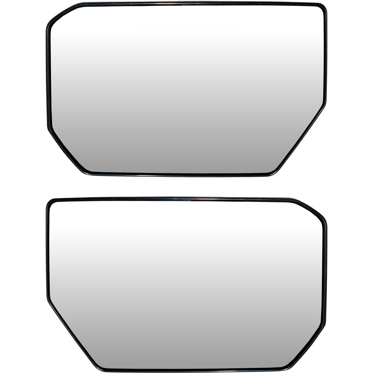 Door Mirror Glass and Base Set Driver Side Left Passenger Side Right Without Heat for 2023-2024 Chevrolet Colorado 2023-2024 GMC Canyon
