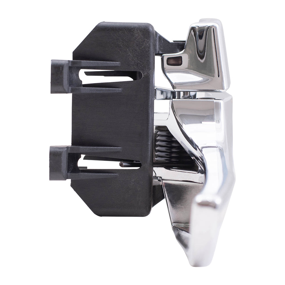 Brock Aftermarket Replacement Part Driver and Passenger Side Chrome Inside Door Handle Compatible with 2002-2007 Buick Rendezvous