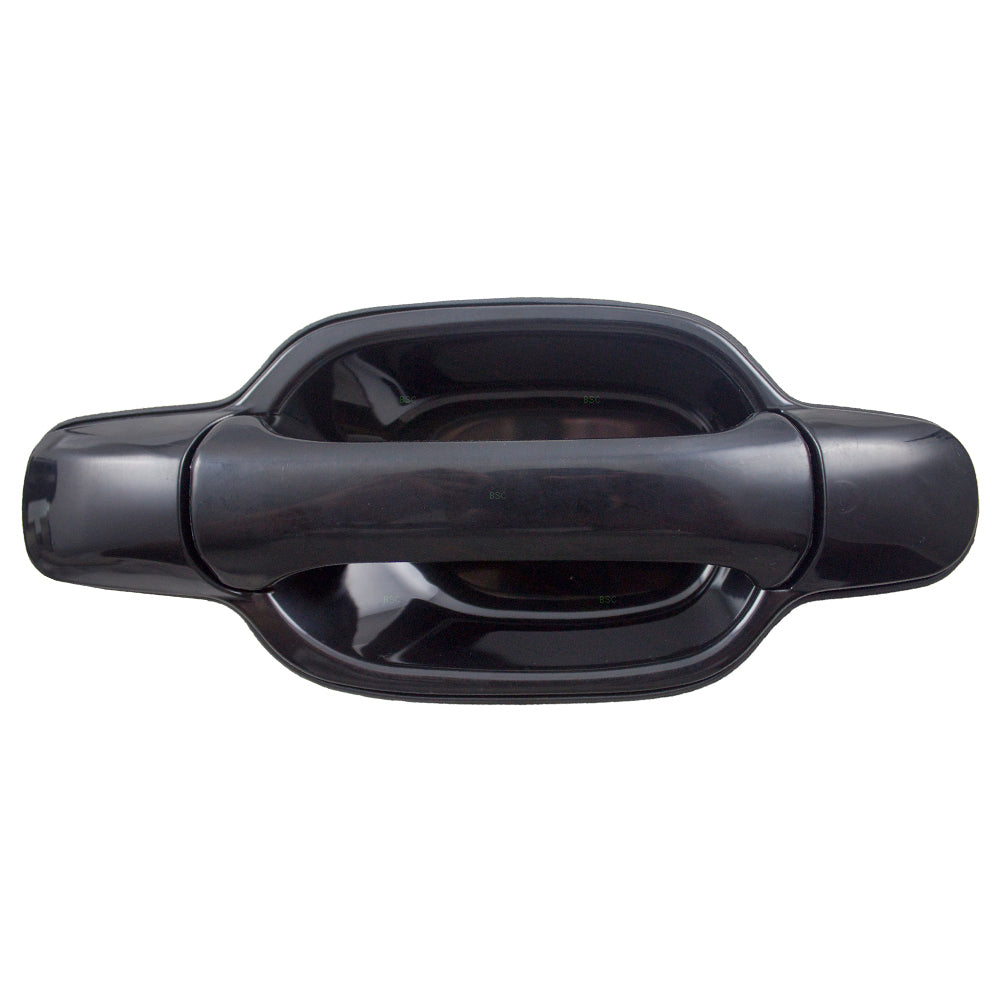AUTOANDART Brock Replacement Passenger Outside Exterior Rear Door Handle Compatible with 04-12 Canyon Colorado i-Series Crew Cab Pickup Truck 20829881