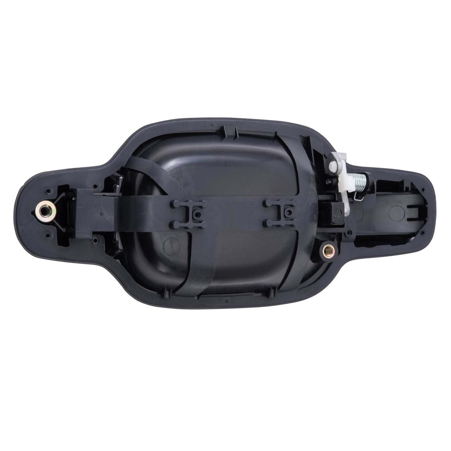 Brock Replacement Set Outside Exterior Rear Door Handles Compatible with 04-12 Canyon Colorado i-Series Crew Cab Pickup Truck 20829880 20829881