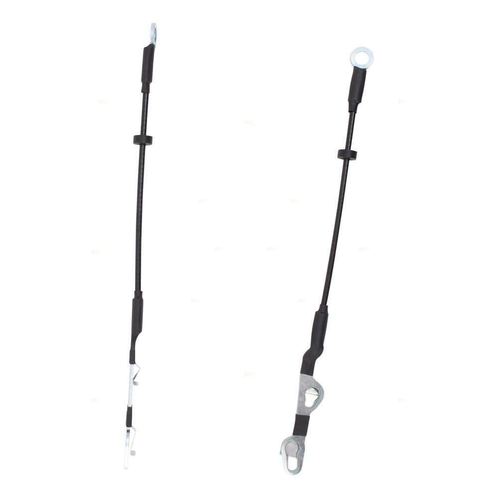 Brock Replacement Set Tailgate Cables w/Hardware Kit Compatible with 2004-2012 Colorado Canyon Pickup Truck 20817818