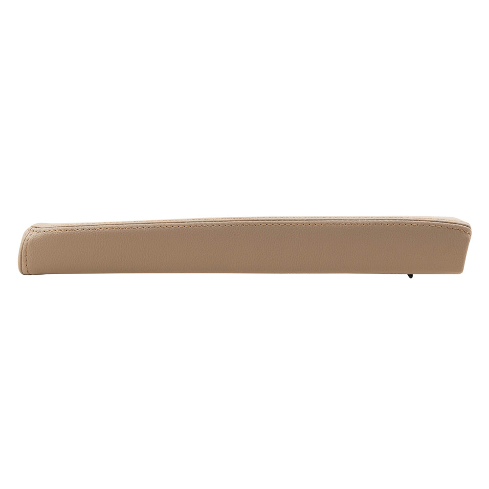 Brock Replacement Front Center Console Lid Tan Repair Compatible with 2007-2013 Silverado Sierra Escalade Pickup Truck with Split Bench 20864153