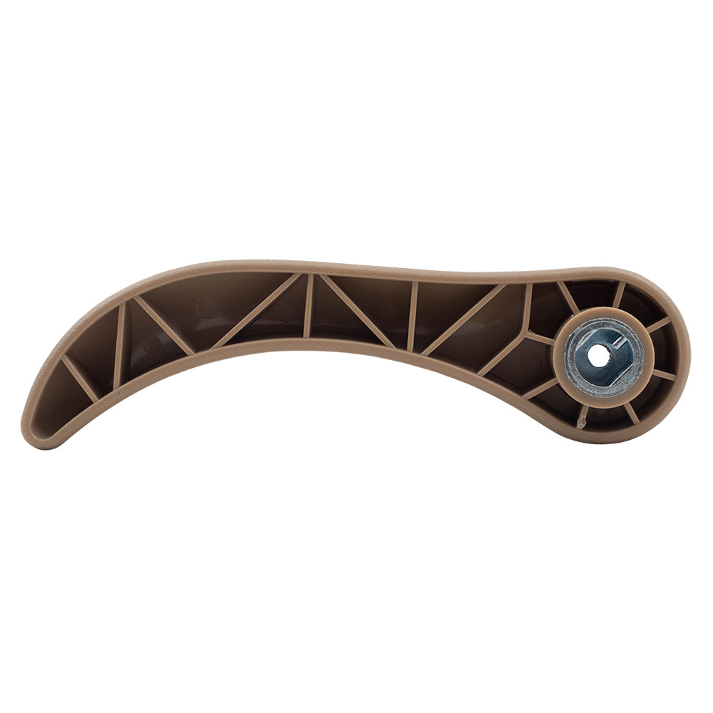 Brock Replacement Driver and Passenger Set Front Tan Manual Recliner Handles Compatible with 2006-2010 Colorado Canyon Pickup Truck