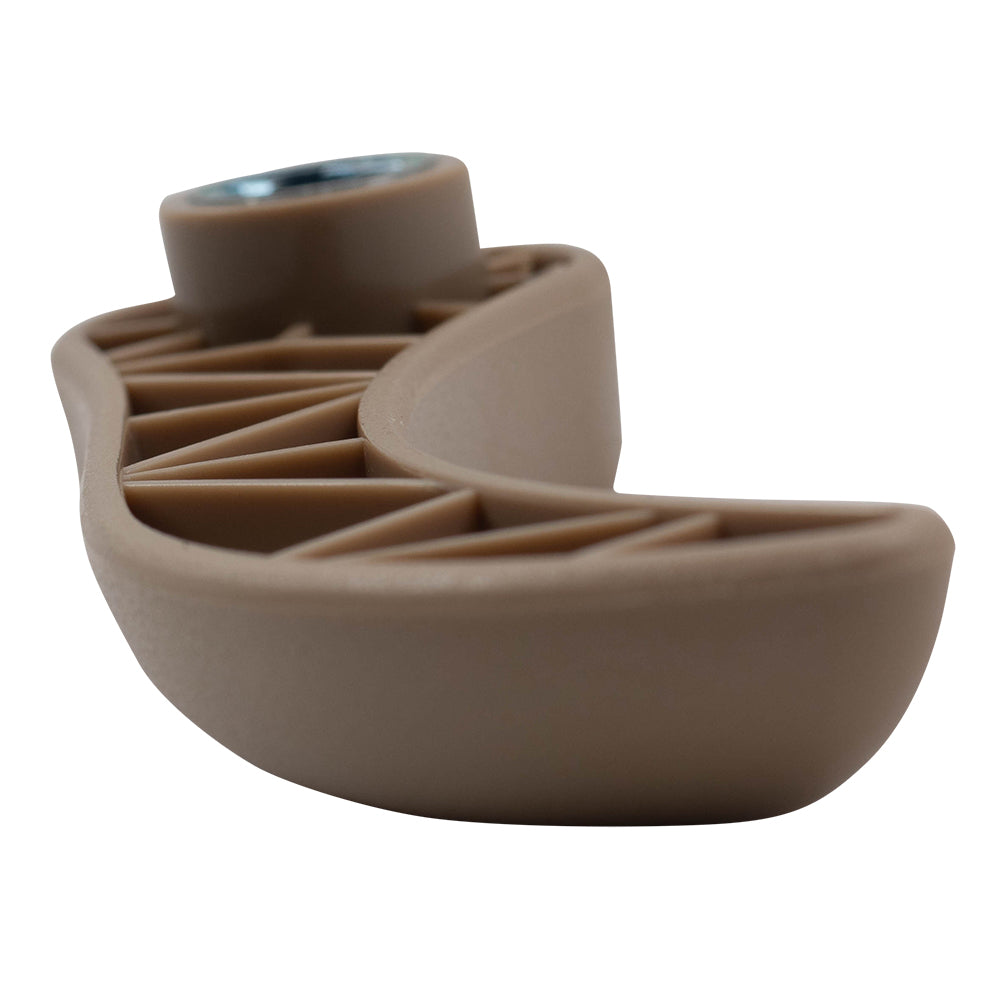 Brock Replacement Driver and Passenger Set Front Tan Manual Recliner Handles Compatible with 2006-2010 Colorado Canyon Pickup Truck