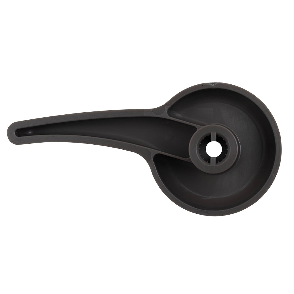 Brock Replacement Set Front Recliner Handles Gray Compatible with 2003-2007 Silverado Sierra Pickup Truck w/Split Bench