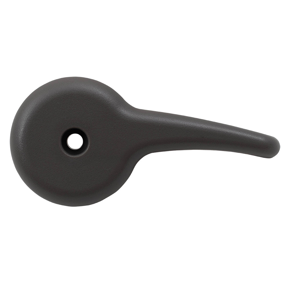 Brock Replacement Passenger Front Recliner Handle Gray Compatible with 2003-2007 Silverado Sierra Pickup Truck w/ Split Bench