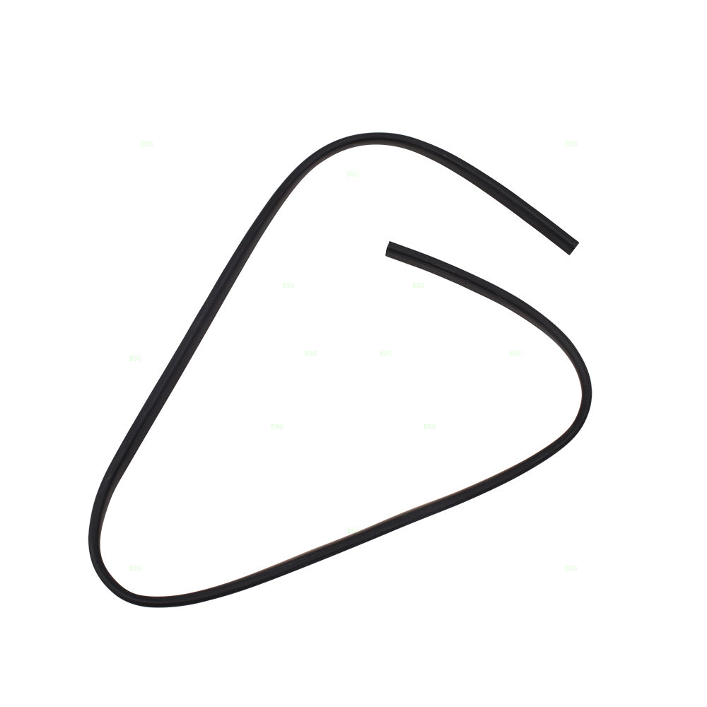 Brock Replacement Rear Bumper Trailer Hitch Tow Cover Black Compatible with 2007-2014 Suburban Tahoe Yukon 19172860 19172862 22832538