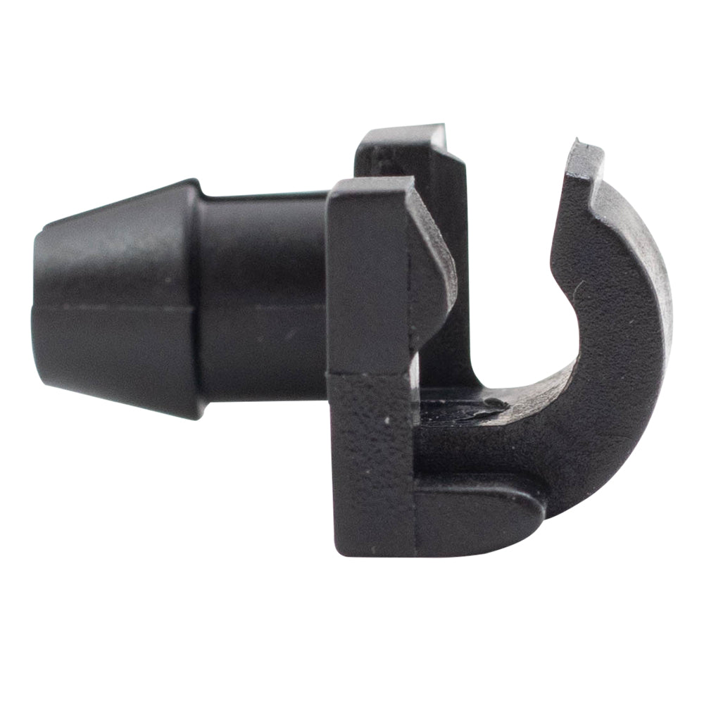 Brock Replacement Outside Rear Door Handle Tailgate Lock Rod Clip Compatible with 1999-2009 Silverado Sierra Pickup Truck 88981031