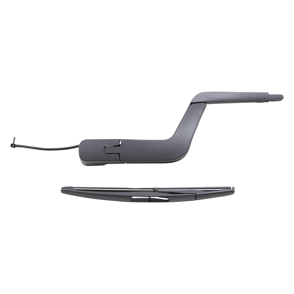 Brock Replacement Rear Windshield Wiper Arm and Blade Compatible with 2007-2012 GMC Acadia & 2013 Acadia First Design