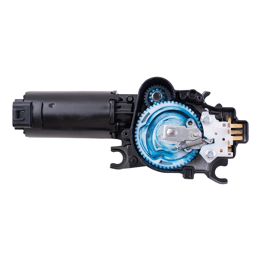Brock Replacement Wiper Motor w/ 3 Blade Connector w/o Washer Pump Compatible with 1987-1990 Electra