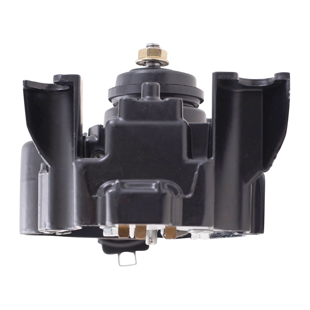 Brock Replacement Wiper Motor w/ 3 Blade Connector w/o Washer Pump Compatible with 1987-1990 Electra