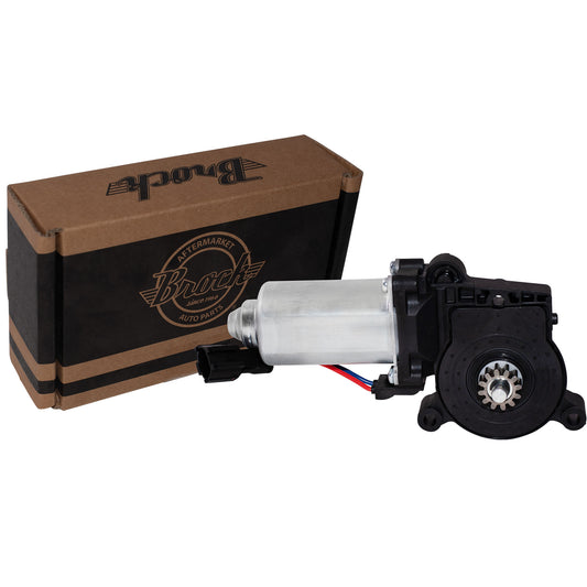 Brock Replacement Front Driver Power Window Lift Regulator Motor Compatible with 96-02 Express Savana Van 19152022