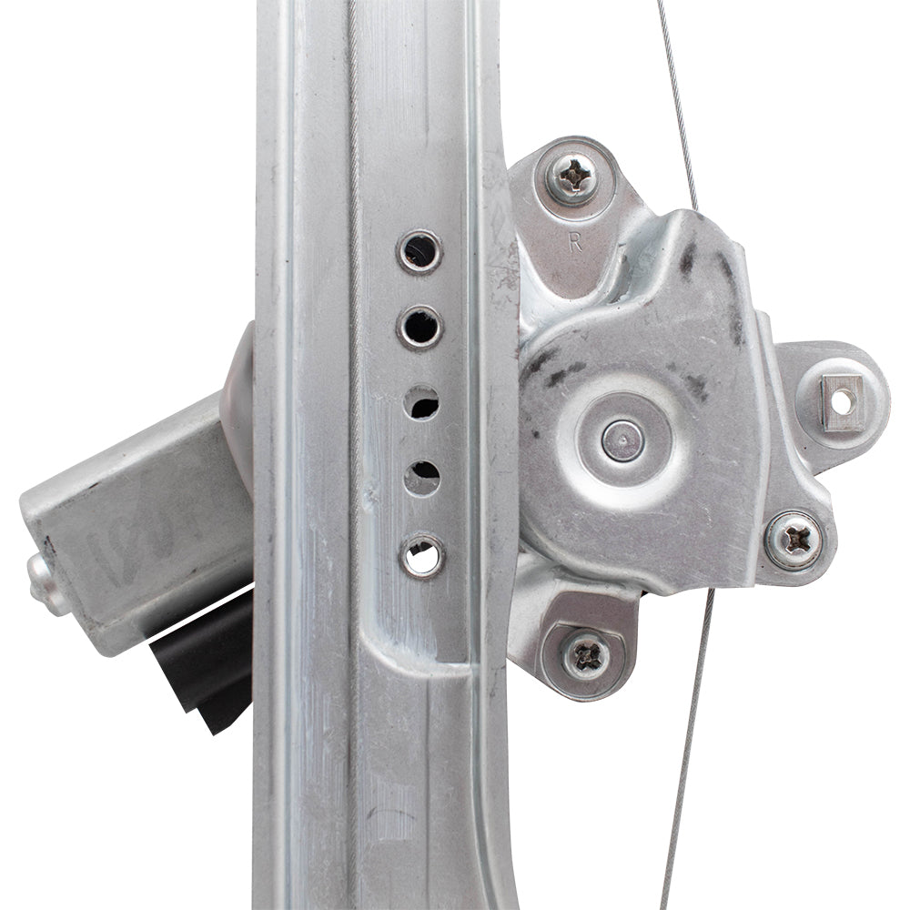 Brock Replacement Passenger Rear Power Window Regulator with Lift Motor Assembly Compatible with 2011-2012 Cruze 95999490