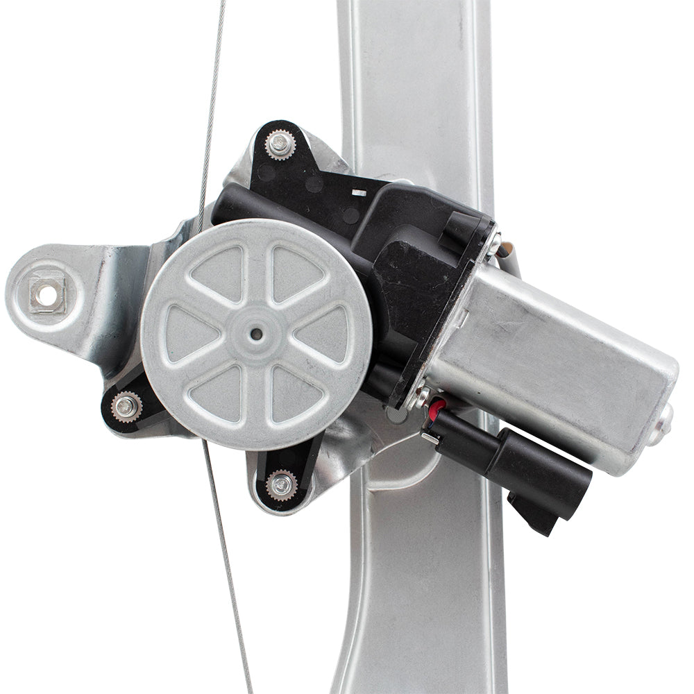 Brock Replacement Passenger Rear Power Window Regulator with Lift Motor Assembly Compatible with 2011-2012 Cruze 95999490