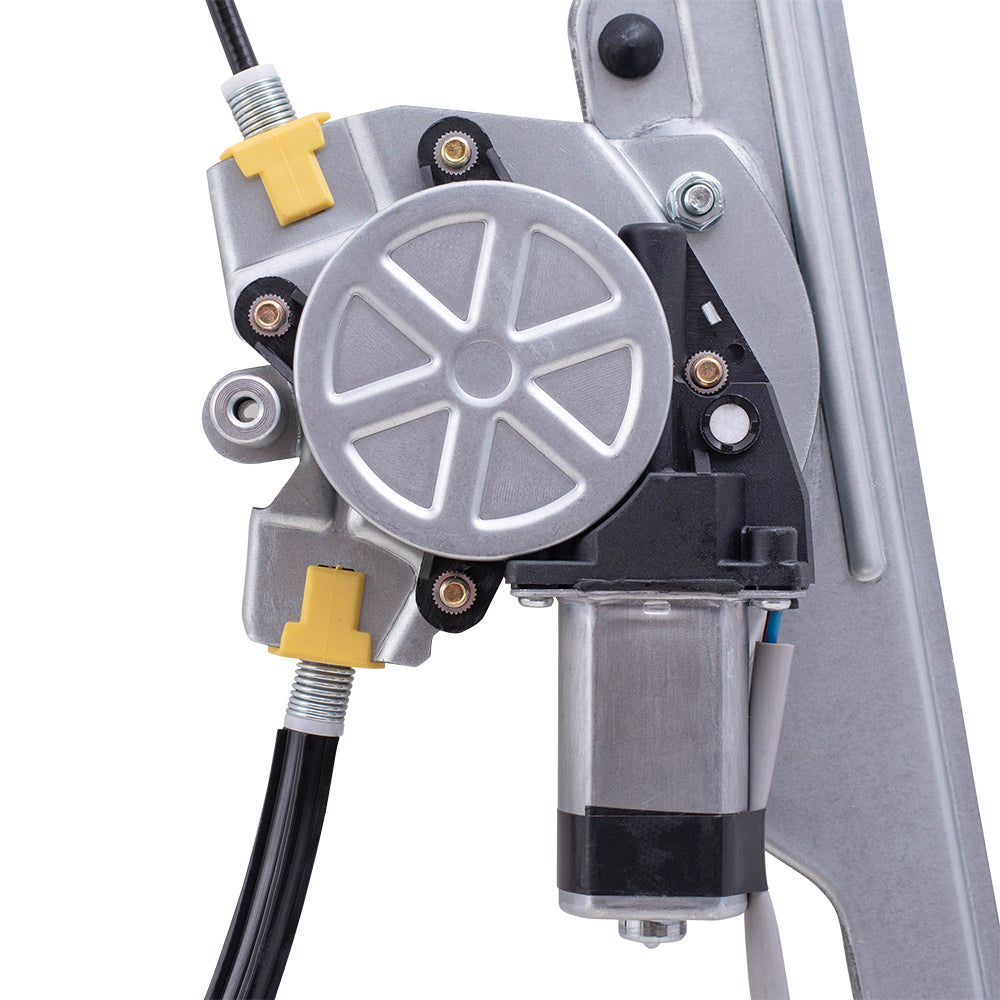 Brock Replacement Driver Front Power Window Regulator and Lift Motor Assembly Compatible with 1999-2007 Silverado Sierra Pickup Truck 19120846