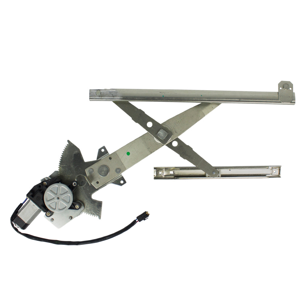 Brock Replacement Driver Front Power Window Regulator with Lift Motor Assembly Compatible with 1992-1998 Skylark Achieva Grand Am Sedan 16621659