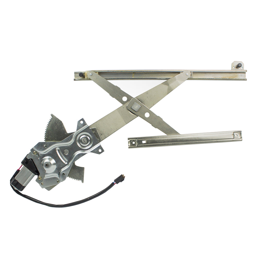 Aftermarket Replacement Passengers Front Power Window Regulator with Lift Motor Assembly Compatible with 1992-1998 Skylark Achieva Grand Am Sedan 16621658
