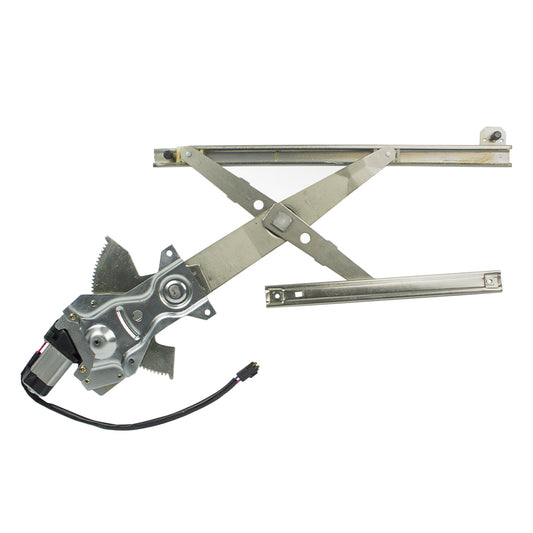 Aftermarket Replacement Passengers Front Power Window Regulator with Lift Motor Assembly Compatible with 1992-1998 Skylark Achieva Grand Am Sedan 16621658