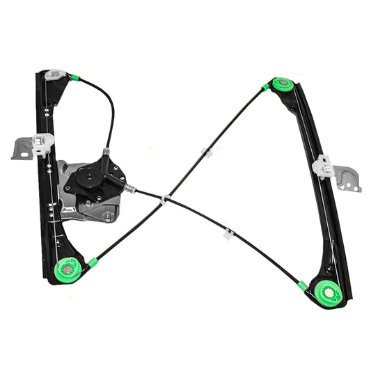 Brock Replacement Passenger Front Power Window Regulator Without Motor Compatible with 99-05 Alero Grand Am Sedan 89044652