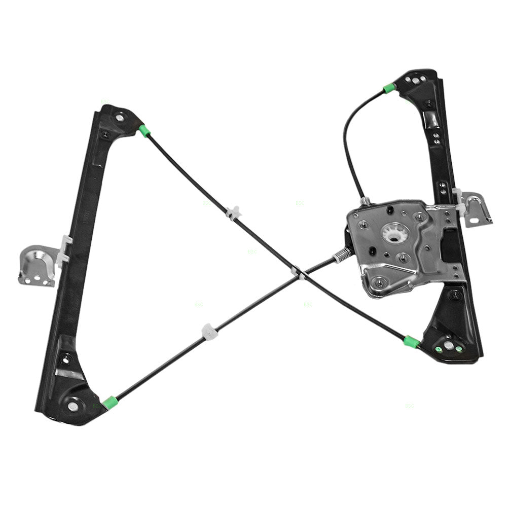 Brock Replacement Passenger Front Power Window Regulator Without Motor Compatible with 99-05 Alero Grand Am Sedan 89044652