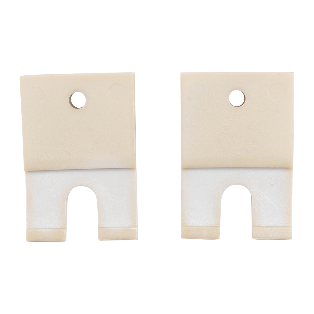 Brock Replacement Set Window Regulator Sash Connector Channel Guide Attaching Clips Compatible with 1992-1998 Grand Am Skylark Achieva 22541970