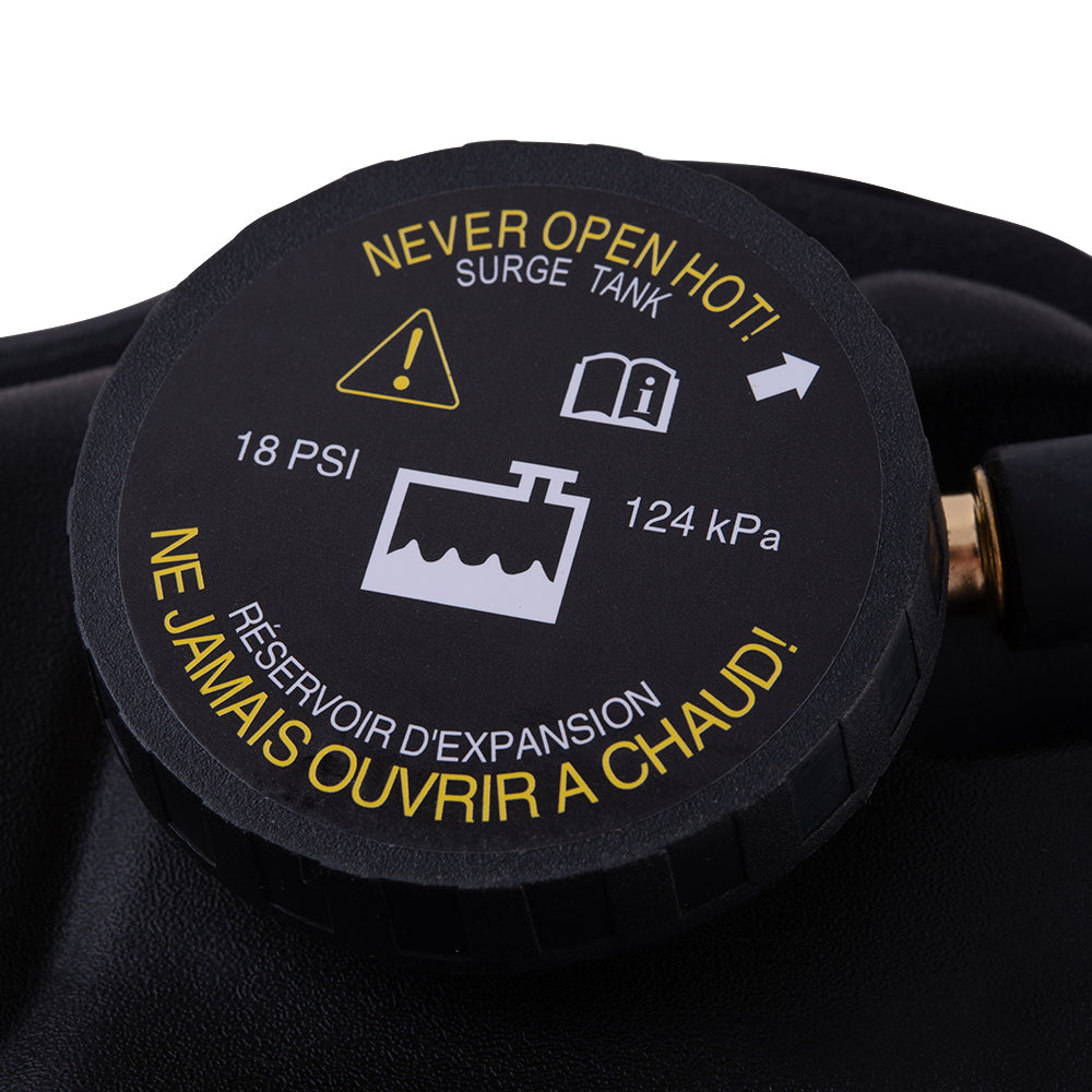 Brock Replacement Coolant Overflow Tank Recovery Bottle Reservoir with Low Fluid Sensor Compatible with 00-05 DeVille Aurora Bonneville 25774005