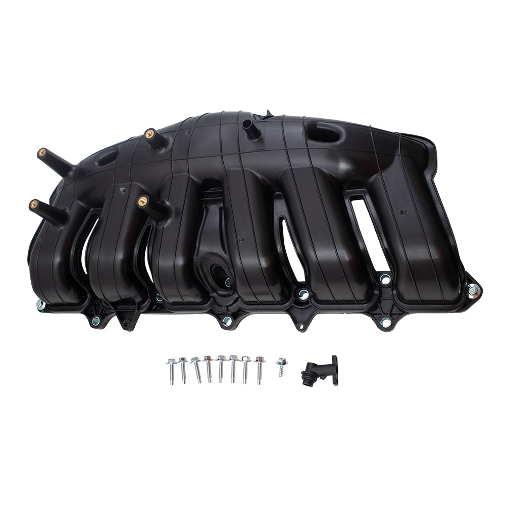 Brock Replacement Upper Intake Manifold Compatible with 02-07 Trailblazer Envoy 4.2L