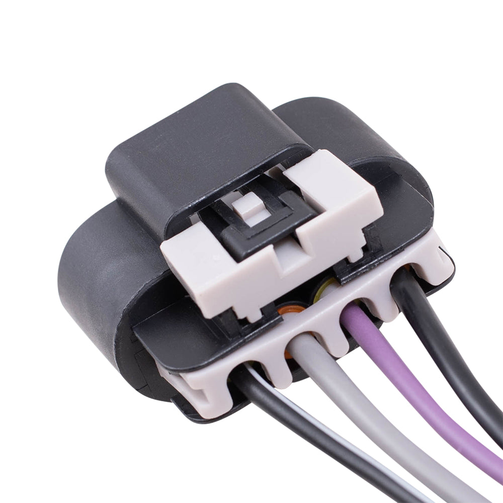 Brock Replacement Fuel Pump Wiring Harness Oval Connector Compatible with 1999-2007 Silverado Sierra Pickup Truck