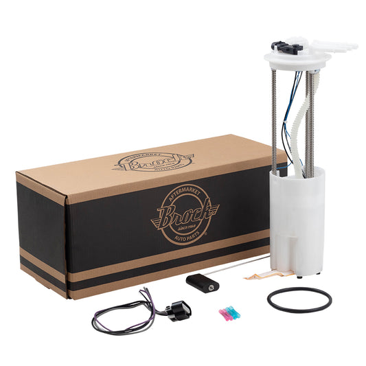 Brock Replacement Gas Tank Fuel Pump Assembly Compatible with 1997-2000 S10 Sonoma Hombre 2.2L Pickup Truck 25178729