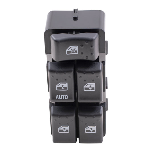 Brock Replacement Drivers Front Power Window Master Switch Compatible with 03-07 Sedan 22664398