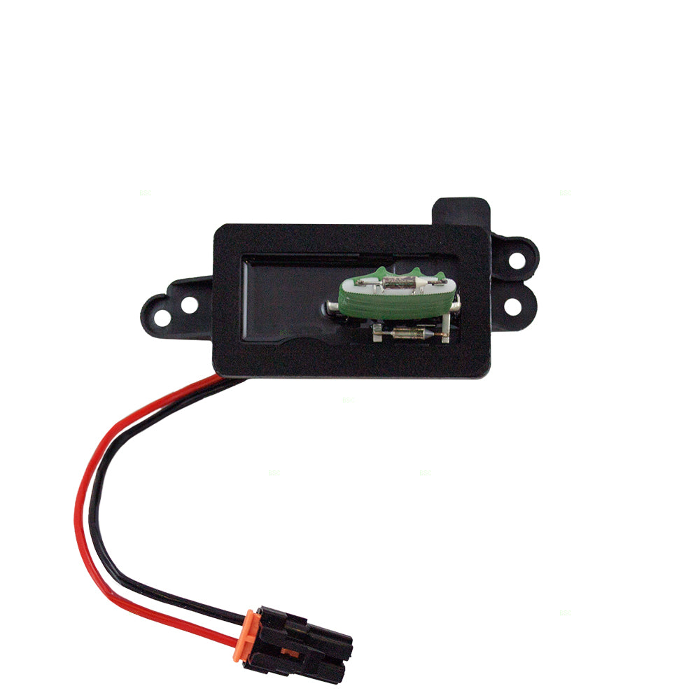 Aftermarket Replacement A/C Heater Blower Motor Resistor Compatible with 2002-2006 Envoy Trailblazer 89019100 89018439