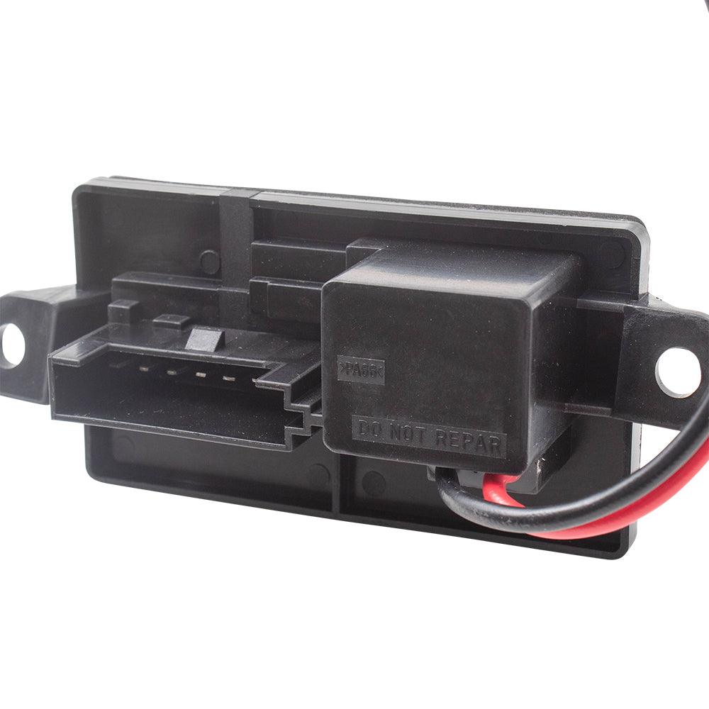 Brock Replacement Blower Motor Heater Resistor Compatible with 1999-2007 Silverado Sierra Pickup Truck with Manual A/C Control 15305077 22807122