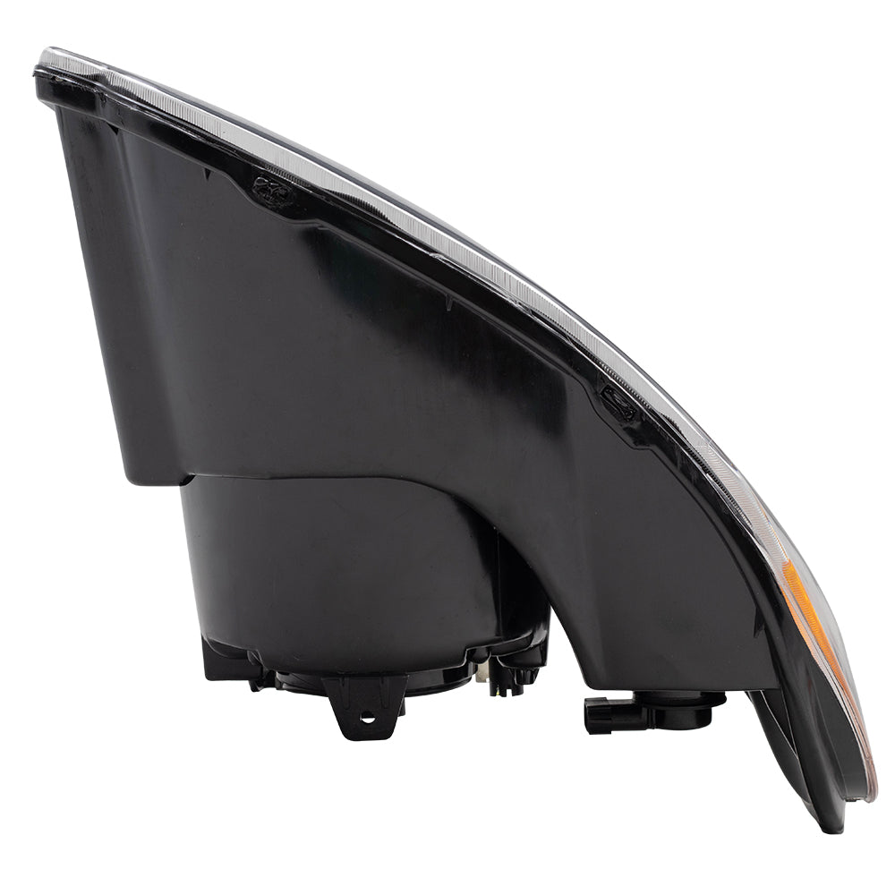Brock Replacement Driver Halogen Headlight Compatible with 2005-2007 Town & Country Van with 119" Wheel Base 4857991AD