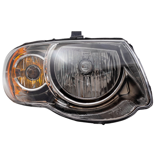 Brock Passenger Headlight for 05-07 Chrysler Town & Country 119" Wheel Base Halogen