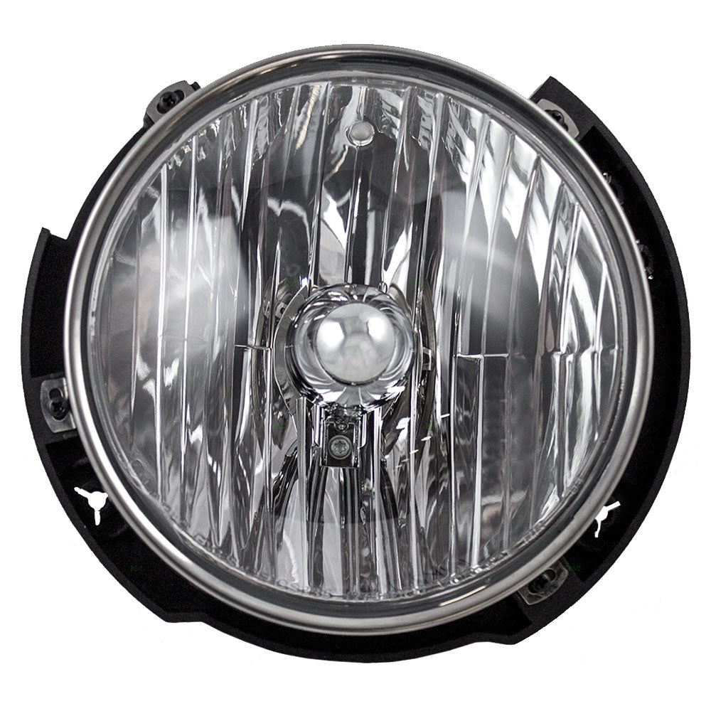 Drivers CAPA-Certified Headlight Headlamp Lens Replacement for Jeep SUV 55078149AC