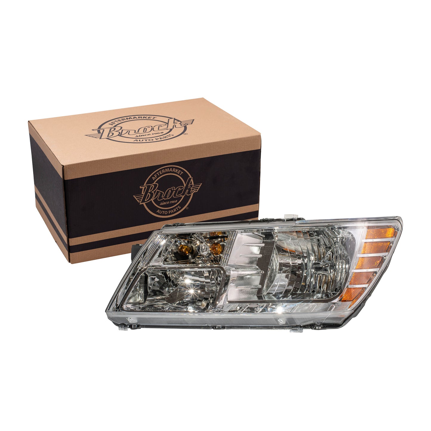 Halogen Combination Headlight Assembly Driver Left For 2009-2020 Dodge Journey