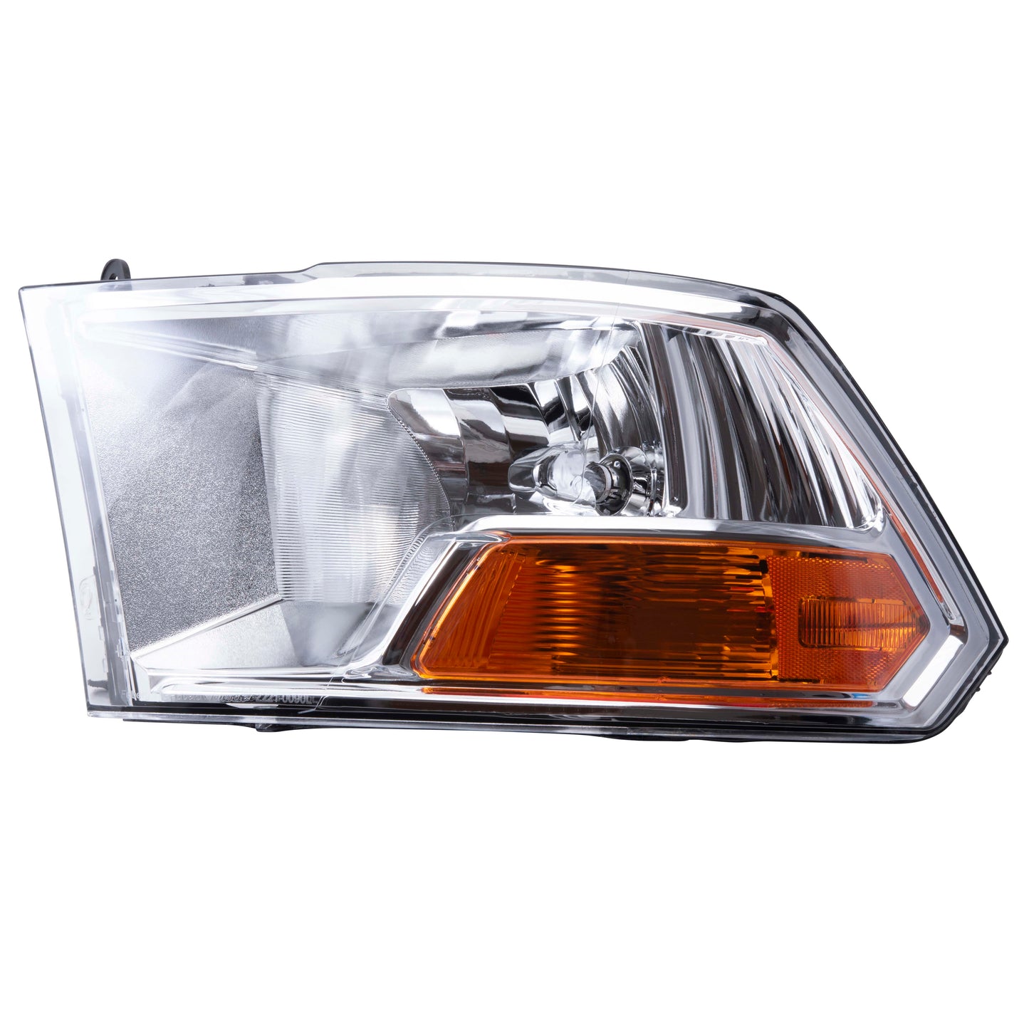 Brock Replacement Driver Left Halogen Combination Headlight Assembly Compatible With 2009-2010 Dodge RAM Pickup Without Quad Headlights 2011-2012 RAM Pickup Without Quad Headlights