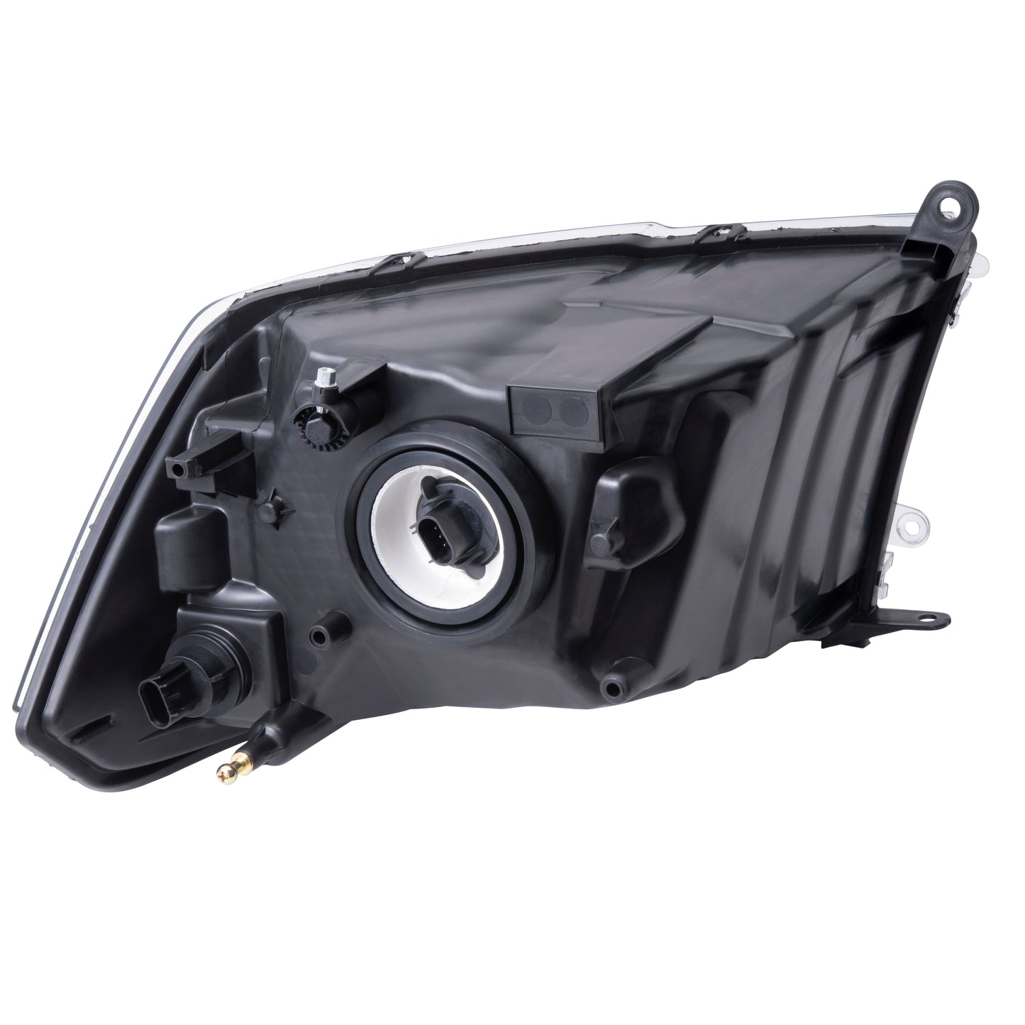 Brock Replacement Driver Left Halogen Combination Headlight Assembly Compatible With 2009-2010 Dodge RAM Pickup Without Quad Headlights 2011-2012 RAM Pickup Without Quad Headlights