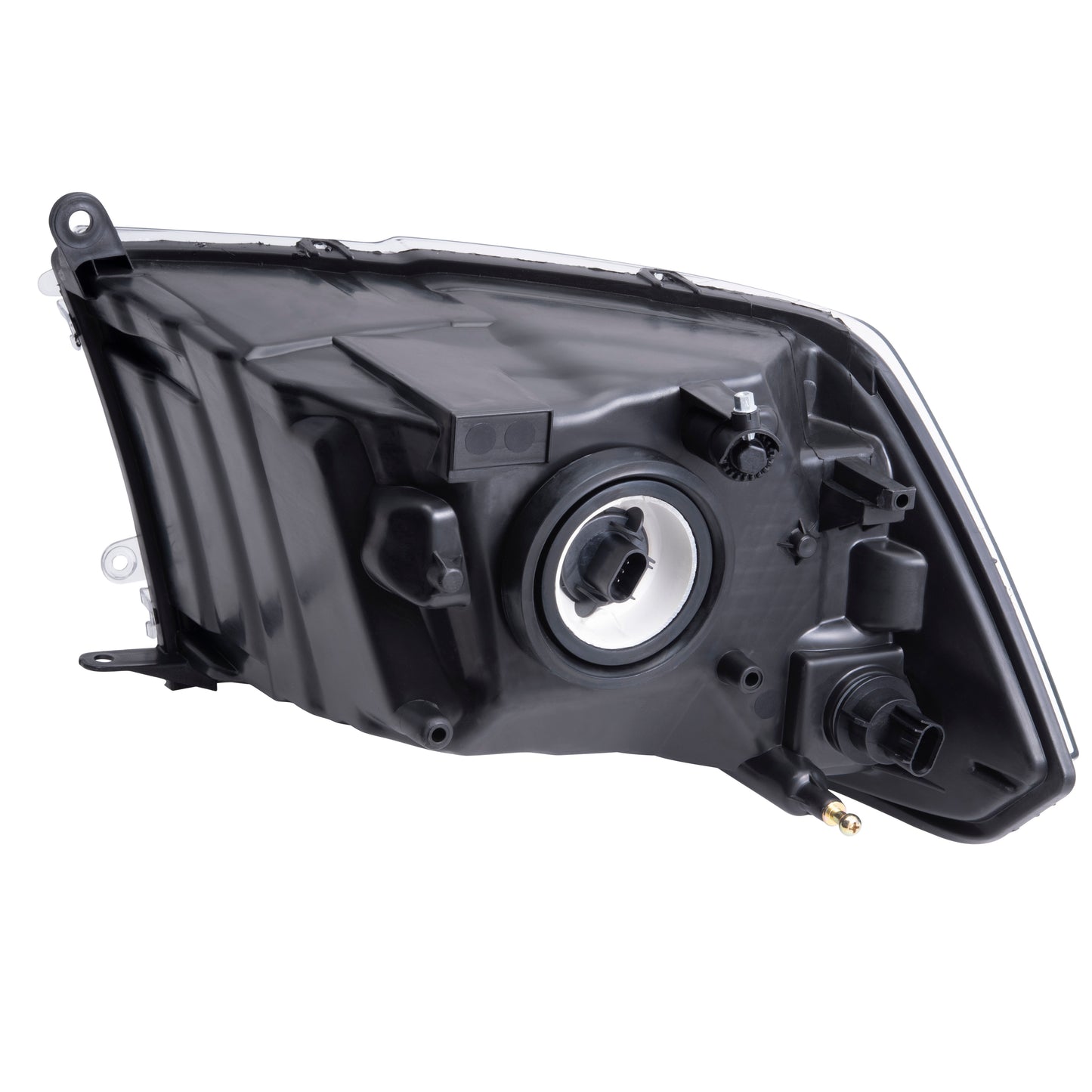 Brock Replacement Passenger Right Halogen Combination Headlight Assembly Compatible With 2009-2010 Dodge RAM Pickup Without Quad Headlights 2011-2012 RAM Pickup Without Quad Headlights