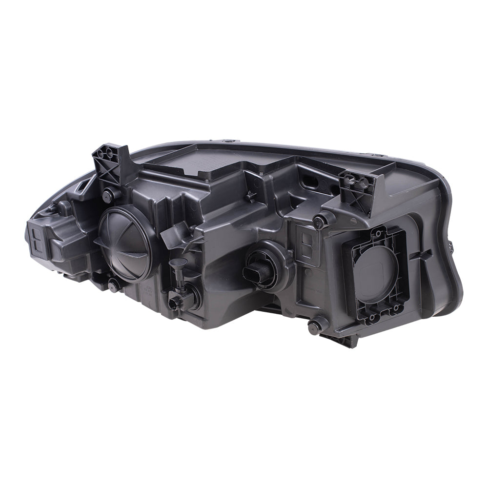 Brock Replacement Driver Halogen Headlight Compatible with 2015 Charger