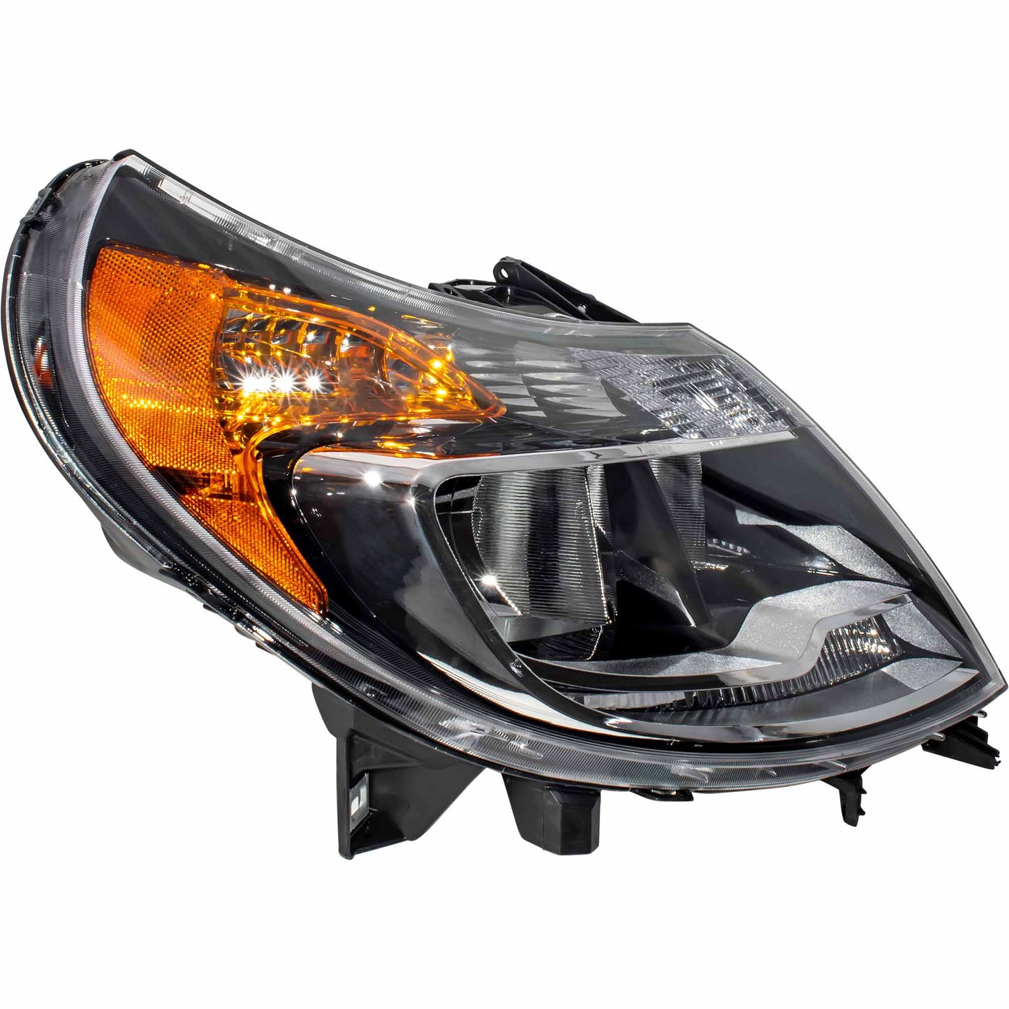 CAPA Certified Halogen Combination Headlight Assembly Without Daytime Running Lights Passenger Right For 2014-2022 RAM ProMaster
