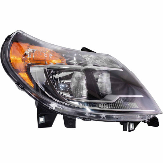 CAPA Certified Halogen Combination Headlight Assembly With Daytime Running Lights Right For 2014-2022 RAM ProMaster