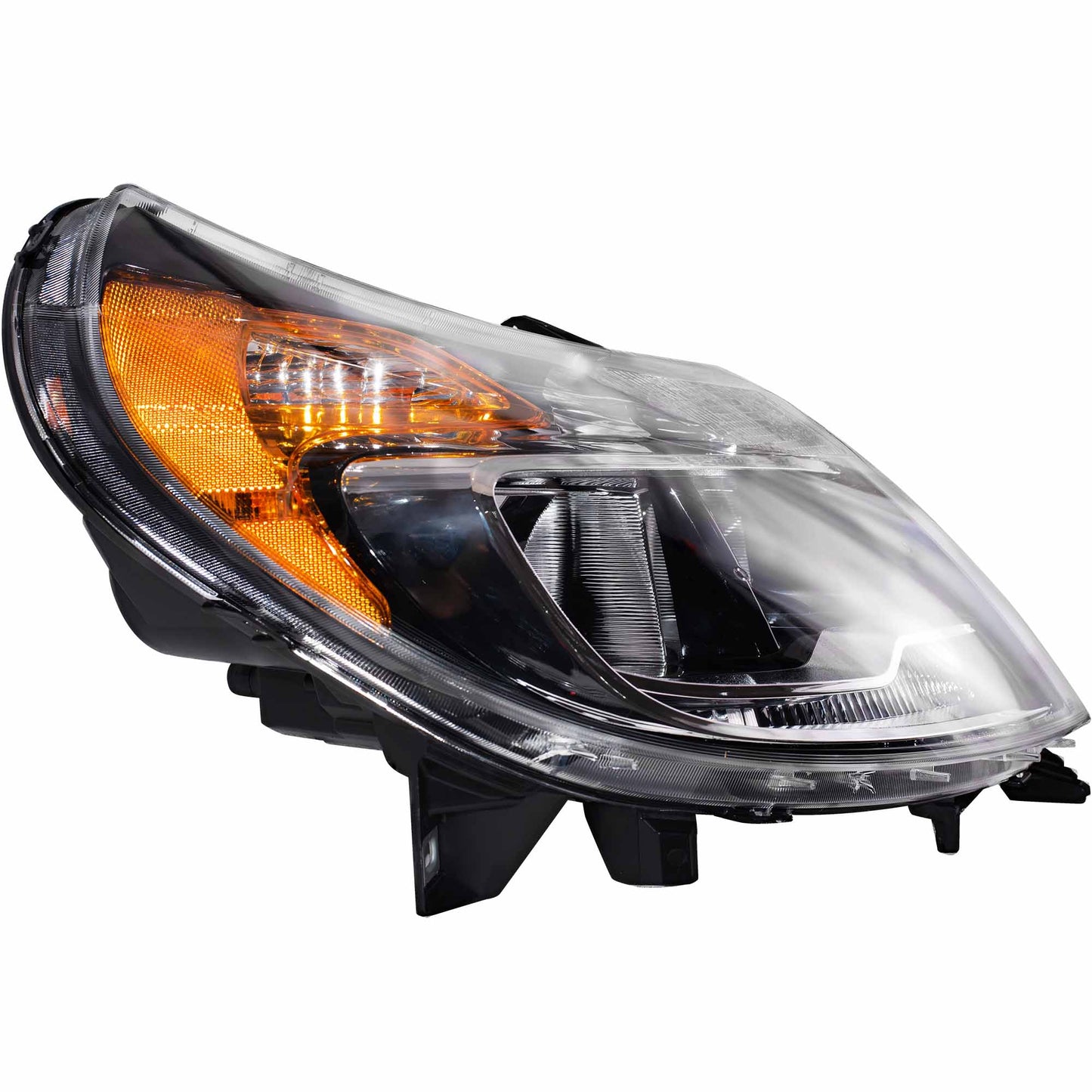 CAPA Certified Halogen Combination Headlight Assembly With Daytime Running Lights Right For 2014-2022 RAM ProMaster