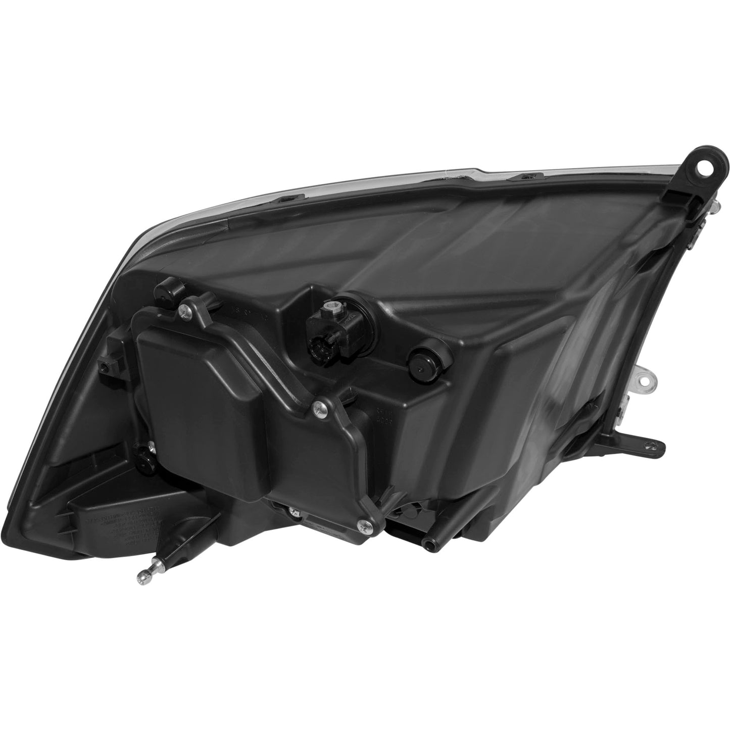 Brock Replacement Driver Side Projector Type Halogen Combination Headlight Assembly with Black Bezel Compatible with 2016-2018 1500/2500/3500 & 2019-2021 1500 Classic