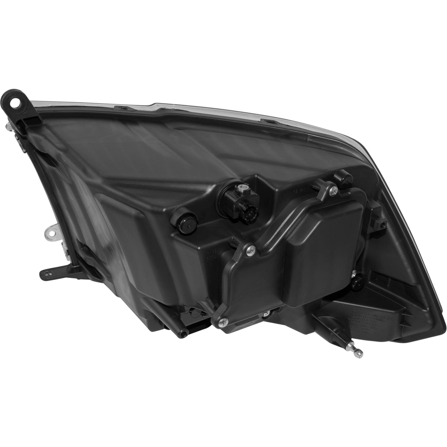 Brock Replacement Passenger Side Projector Type Halogen Combination Headlight Assembly with Black Bezel Compatible with 2016-2018 1500/2500/3500 & 2019-2021 1500 Classic